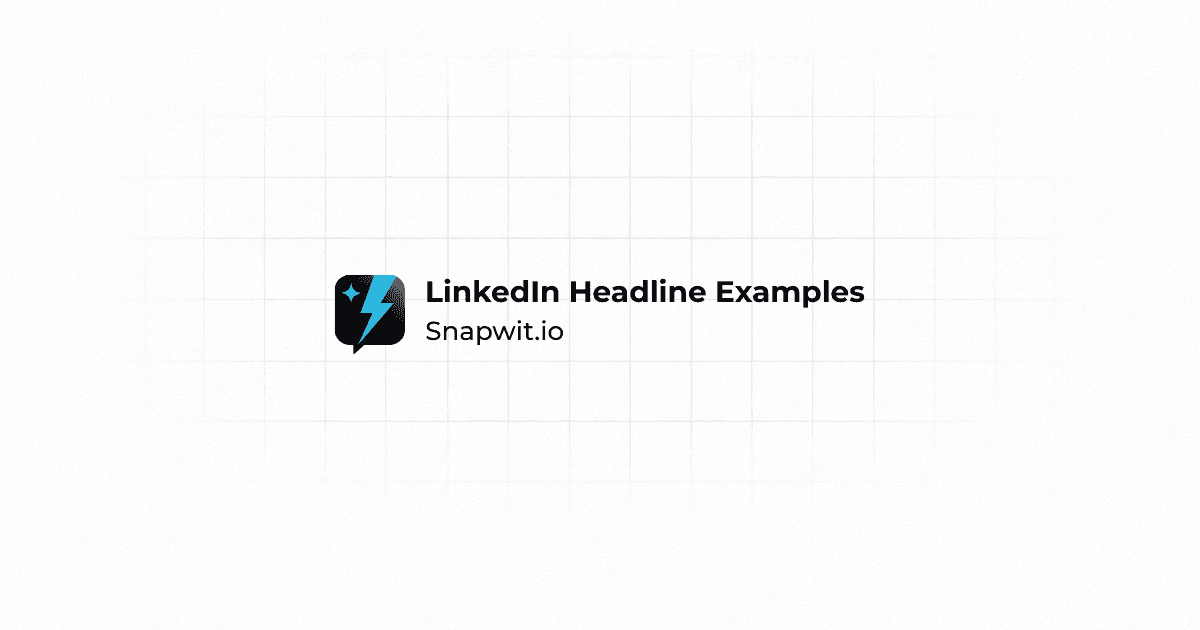LinkedIn Headline Examples: Templates for Every Role (2026)
