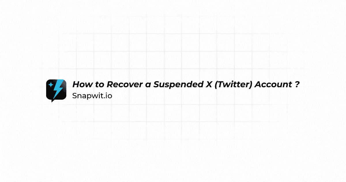 How to Recover a Suspended X (Twitter) Account: The Complete 2026 Guide